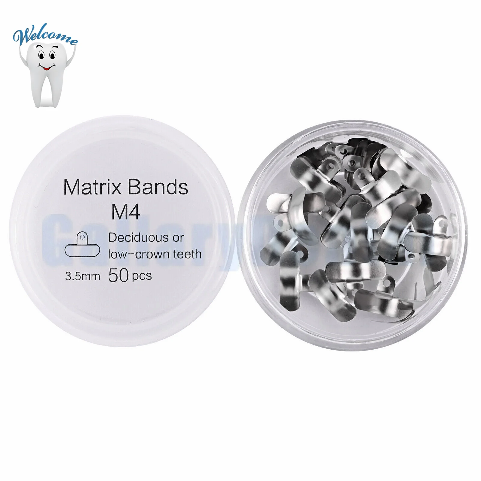 Dental Matrix Bands Sectional Matrice Titanium Clamp Fit Palodent Plus Style