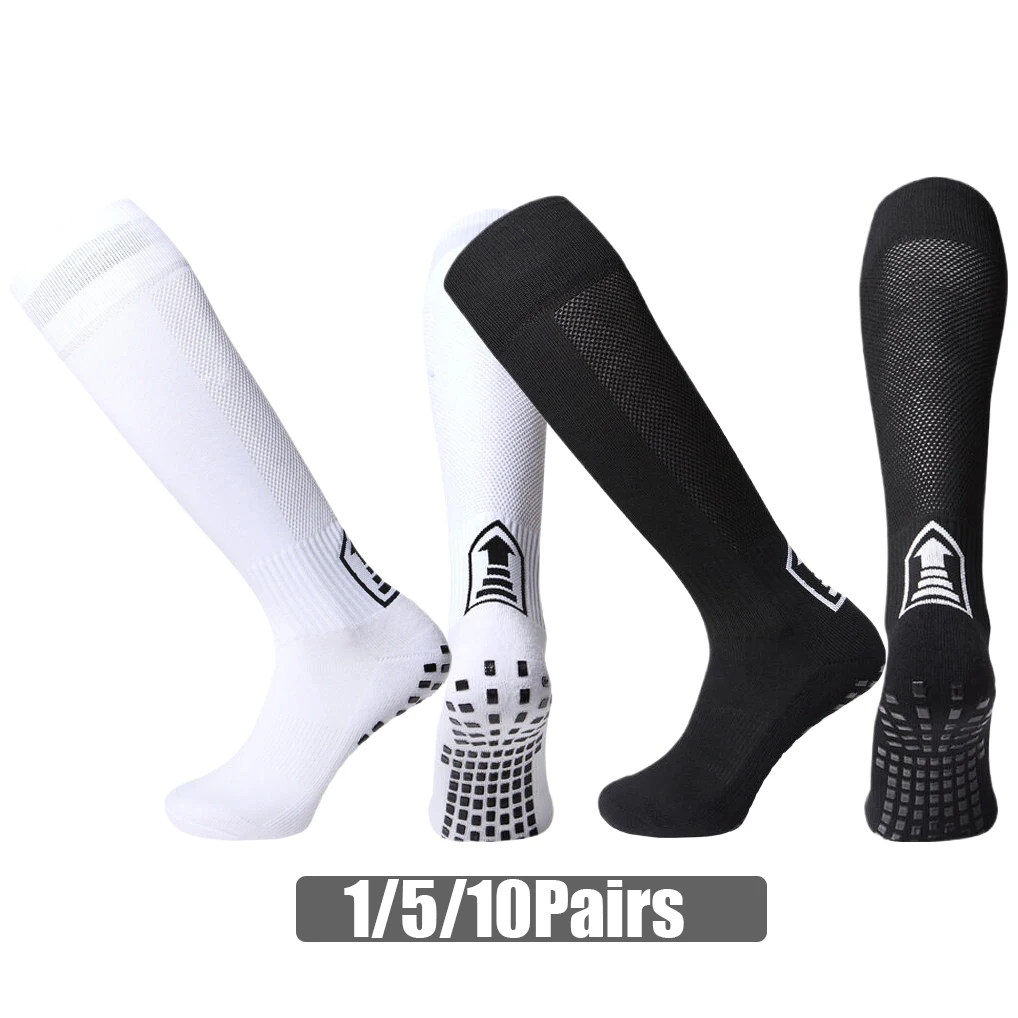 

Men Women Non-Slip Grip Socks Breathable Shockproof Suitable for Rugby Soccer Cycling Hiking Tennis Skateboard Sports Socks​