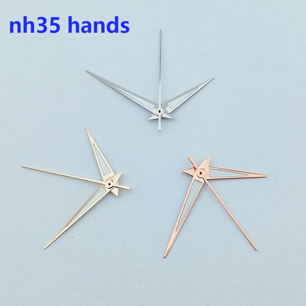 Watch Hands nh35 Hands Green C3 Luminous Hands Watch Parts for nh35/36/34/38/70 Movement Watch Accessories