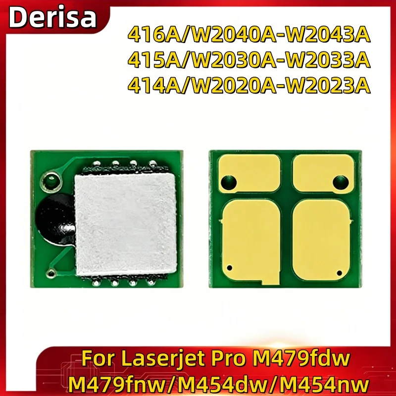 415A 414A 416A Toner Chip W2030A W2020A W2040A For HP Color LaserJet Pro M454 DW MFP M479 FDN M455DN Printer Cartridge