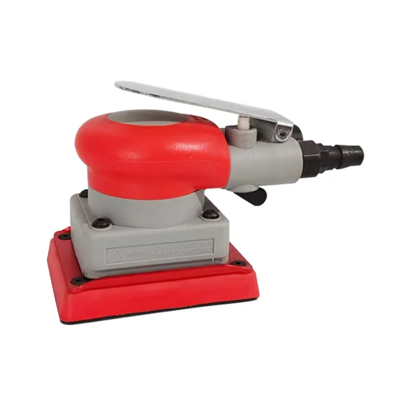 

For Grindering Machine Car Air Sander Polisher with 20Pcs Sandpaper Pneumatic Cars Polishing Grinder Tool Square 70*100mm