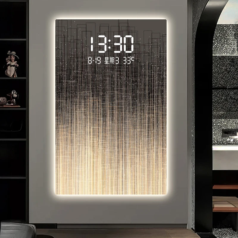 Modern Simple Wall Clocks Living Room Luxury Vintage Interior Wall Clocks Bathroom Design Orologio Da Parete Home Decoration