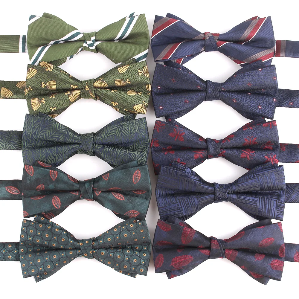 Men Bow tie Wedding Bow ties For Men Women Green Navy Bow knot Adult Floral Bow Ties Cravats Party Groomsmen Bowties For Gifts