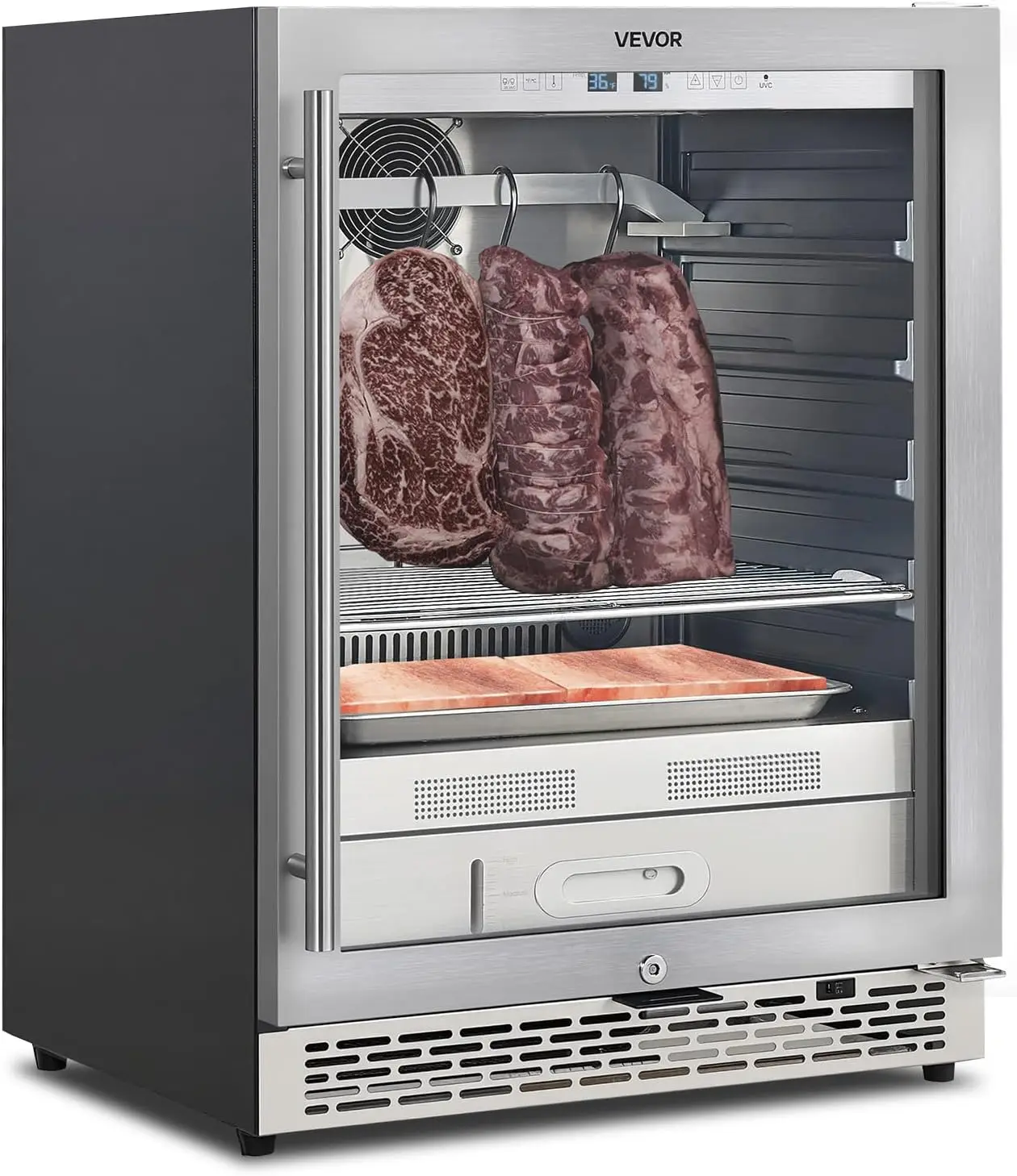 

99 LBS Dry Aging Fridge for Steaks, Dry Ager Refrigerator for Meat with Precise Temperature & Humidity Control, Freestanding