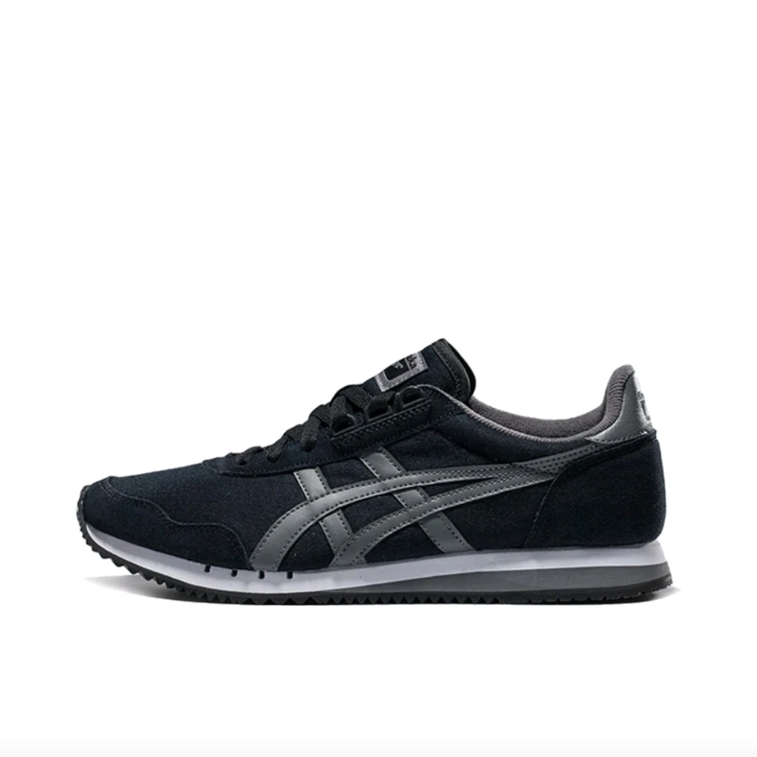 

Onitsuka Tiger Dualio Мужские и женские кроссовки, противоударные, приятные для бюджета кроссовки, черные/серые