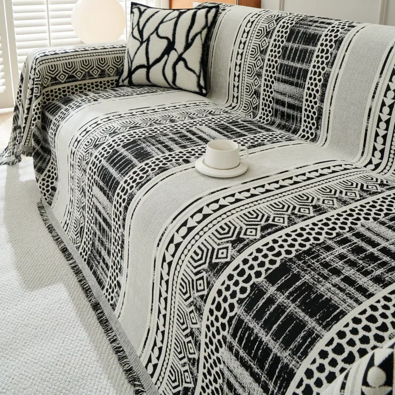 Chenille Sofa Cover for Living Room Sofas Towel Non Slip Couch Covers L Shaped Corner Sofa Mat Seat Pad Home Decor