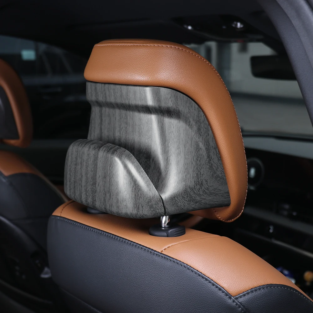 4pcs Car Front Seat Headrest Protective Covers ABS Material Suitable for Kia Sportage NQ5 2023-2026 Interior Trim Accessories