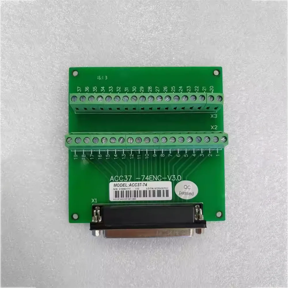 DMC1380 V1.1 DMC-1380 CABLE37-DP-20 ACC37-74ENC-V3.0  Motion Control Card Terminal Block
