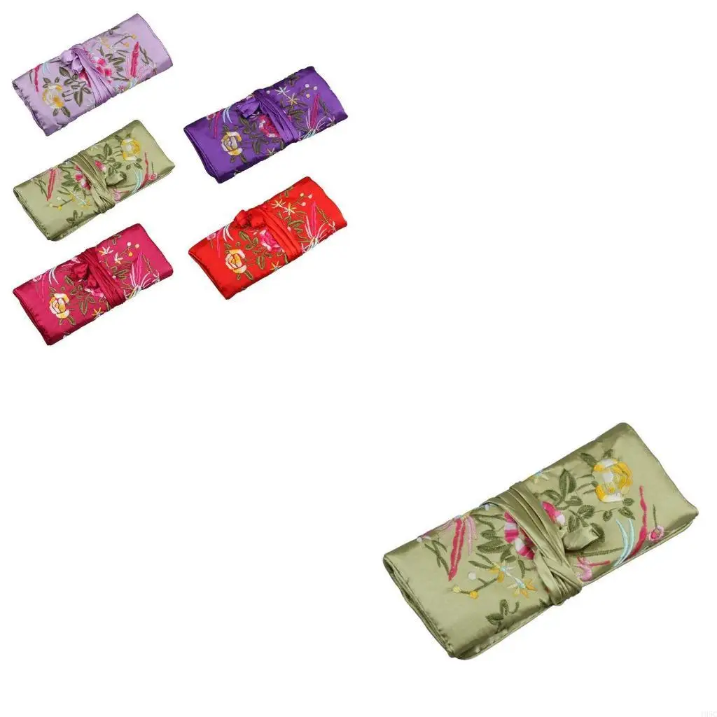 195C Jewelry Silk Roll Wrap Gift Bag for Party Wedding Favor Present Cloth Bag