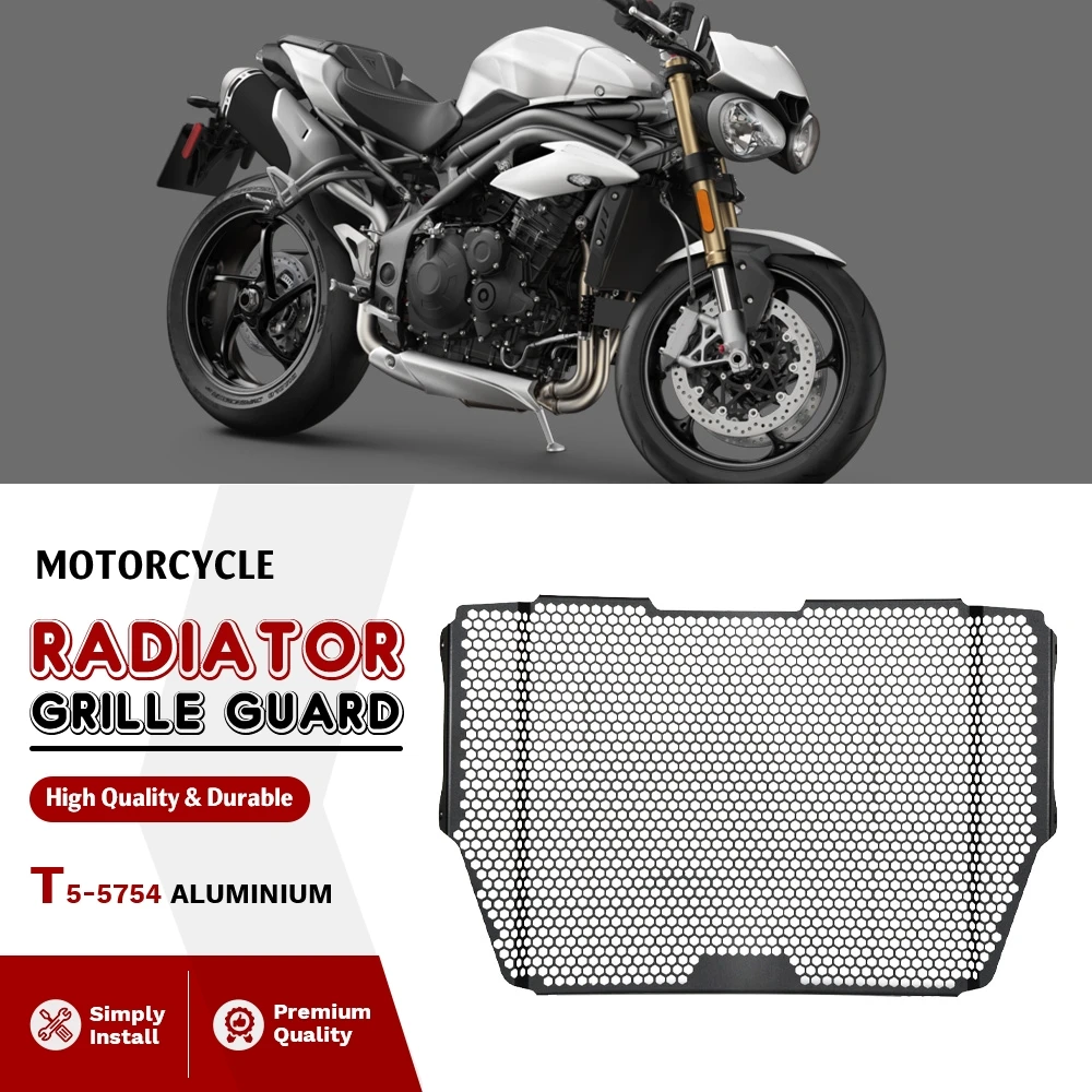 

For Speed Triple 1050 RS S 2018 2019 2020 Motorcycle Radiator Grill Guard Protection Cover Motorcycle Cooler Protector Cover