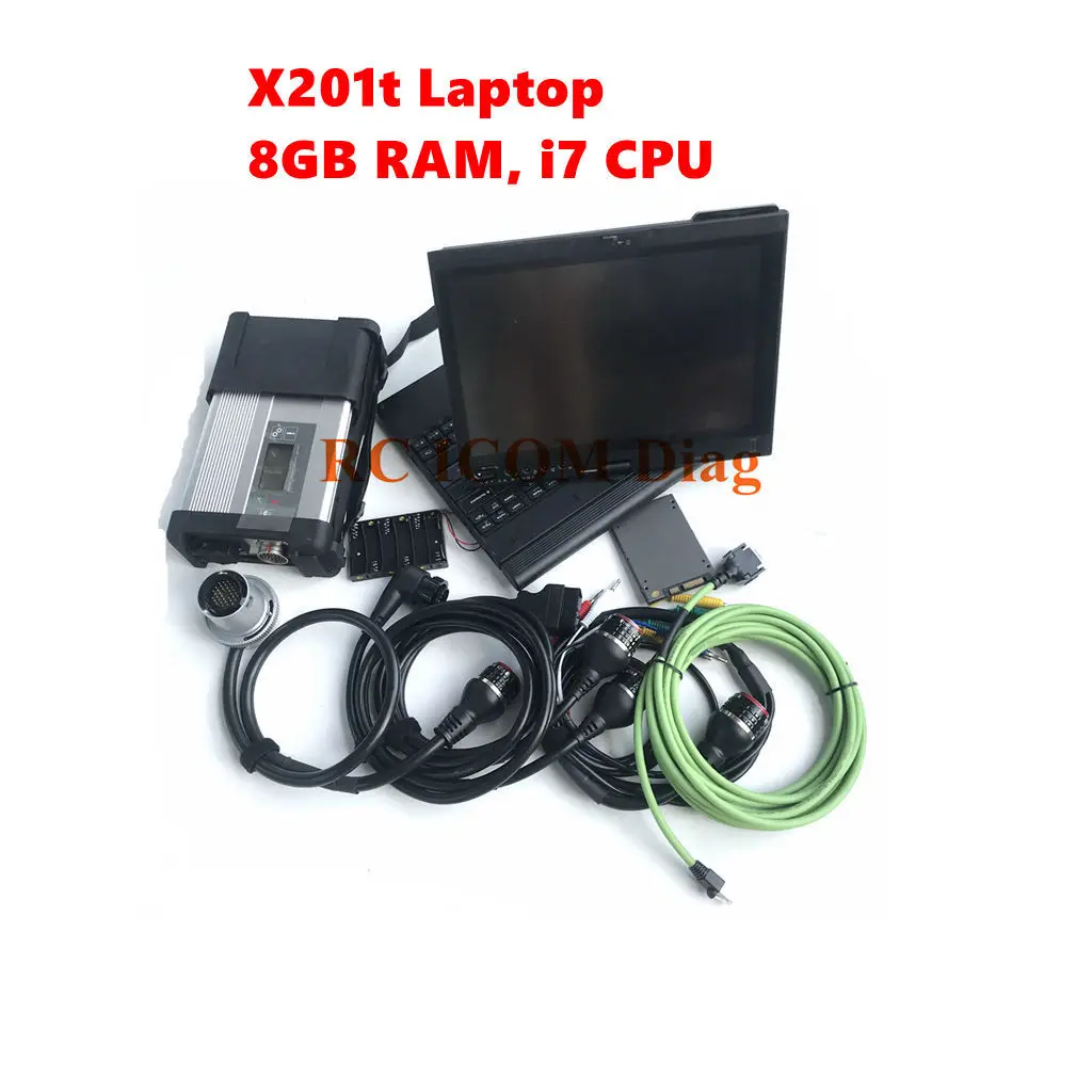 

X201t 8G Touch Screen Laptop Installed with V2023.12 Software DAS X DTS Vediam-o for MB Star Diagnostic C5 SD Conenct SSD