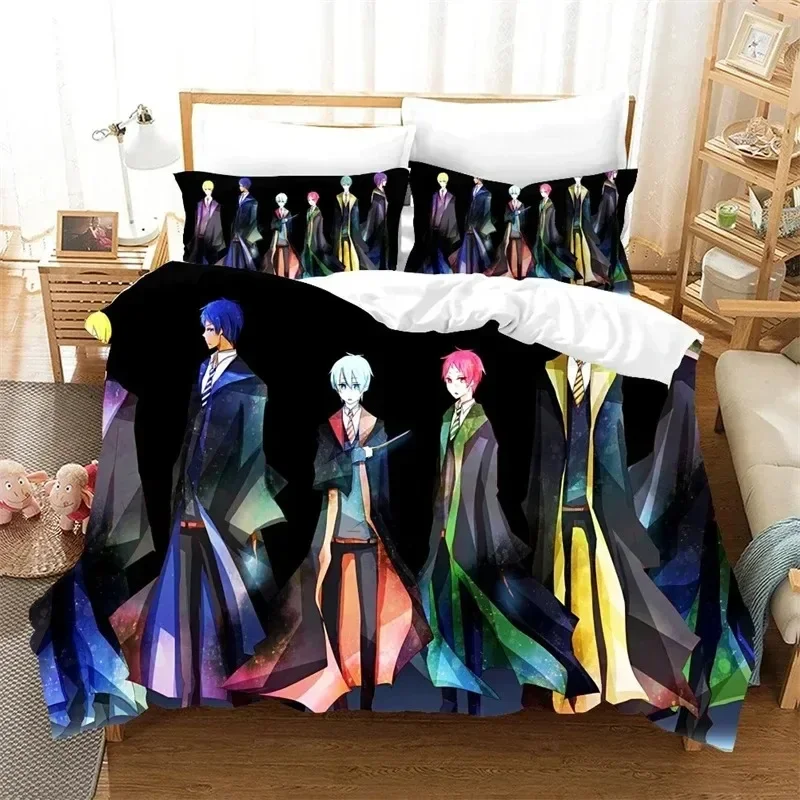Kurokos Basketball 3D NEW Duvet Cover Pillowcase Bedding Set Adult Boy Girl Bedroom Decoration Children Single Double Large