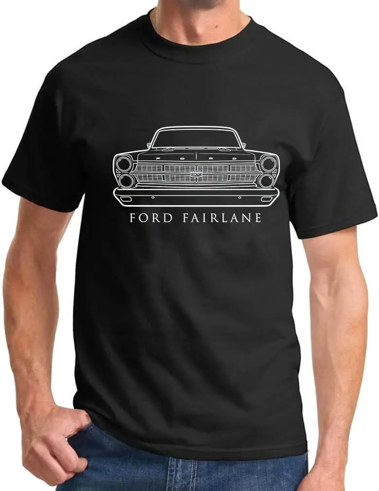 1967 Ford Fairlane Front End Design Classic Print Tshirt