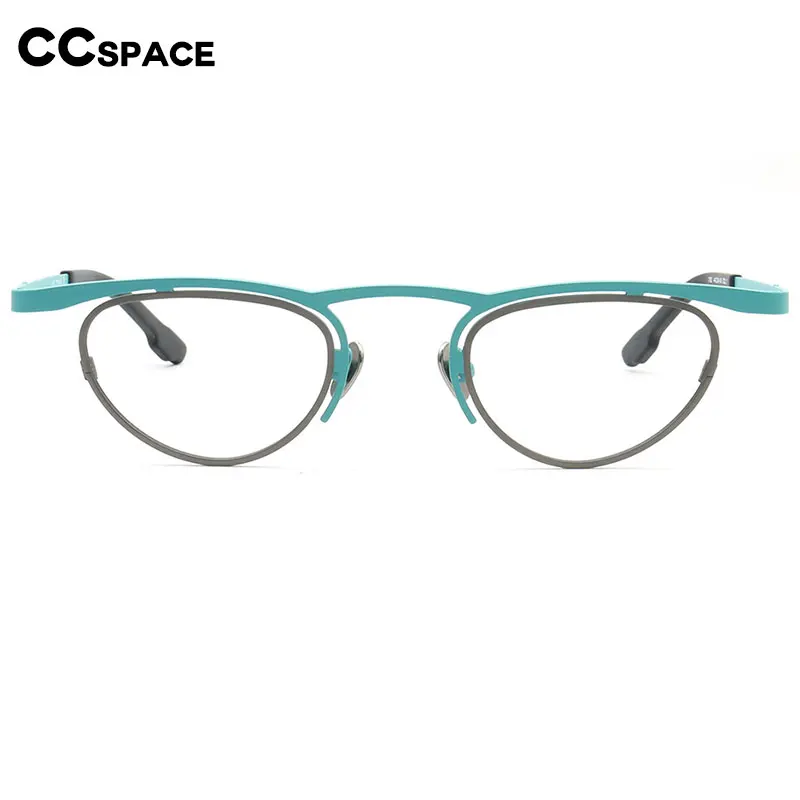 

Высококачественная оправа для очков из чистого титана, высококачественные мужские очки в стиле ретро, овальная металлическая оправа в стиле панк, мужские очки для пресбиопии 55498