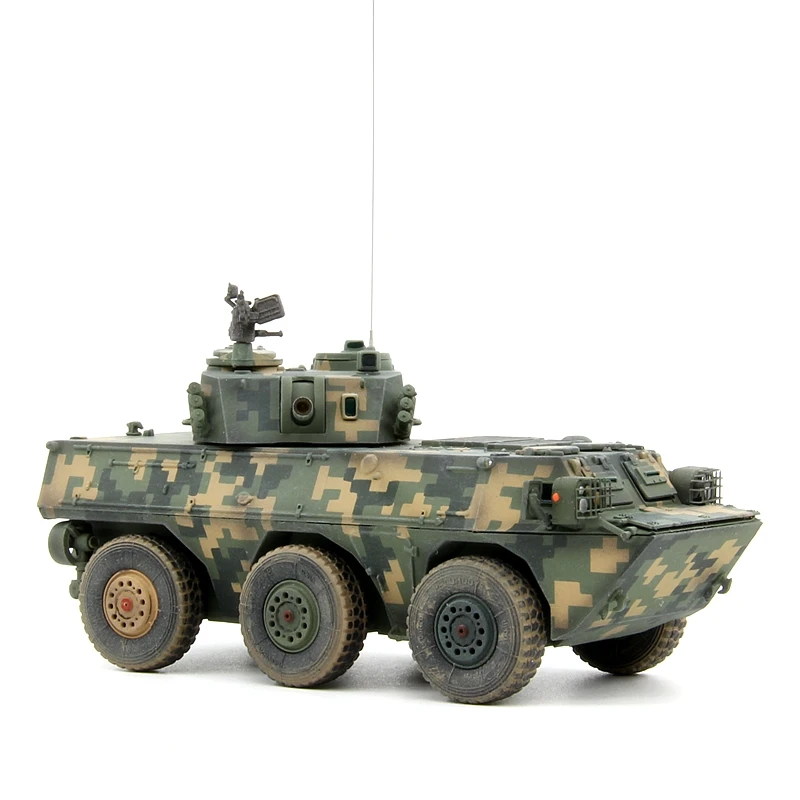 1: 72 UNS China PLL05 Wheeled Assault Vehicle Model 120MM Exercise Painting Finished product collection model