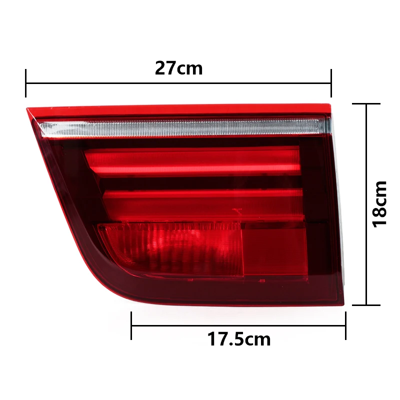 Inner Tail Light For BMW X5 E70 3.0d 3.0sd 3.0si 3.5d 4.8 2011 2012 2013 Rear Signal Warning Brake Lamp Reversing Lamp Taillamp