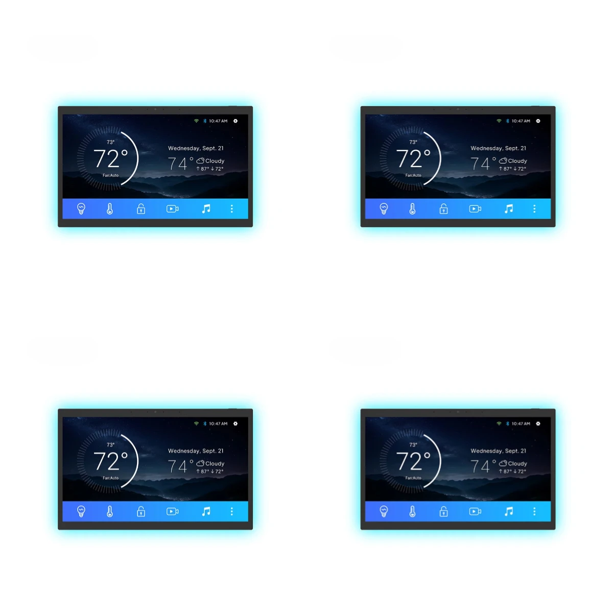 SMT1569 Home/Hotel Automation 15.6 Inch Android 14 Touchscreen Smart Control Display Tablet with RK3576S Quad-Core CPU 1920*1080