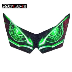 For KAWASAKI Z750 Z750R Z1000 Z 750 Z 1000 Motorcycle 3D Front Fairing Headlight Stickers Guard Head light protection Sticker