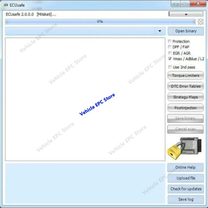 ECU Safe 2.0  2026 hot selling newest  ECUSafe 2.0 ECU ECM 2.0 Diagnostic Tool  Software For Car and Trucks  work with KESS