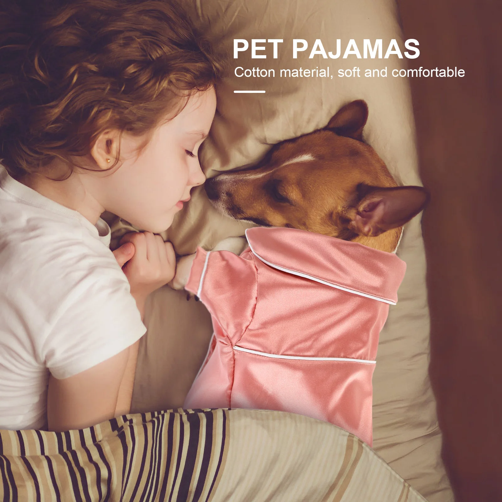 

Dog Pajamas Small Clothes Cute Jacket Holiday Apparel Cotton Jumpsuit Stylish