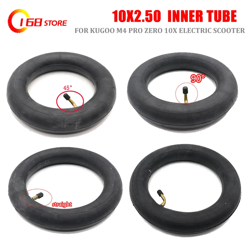 

Camera 10x2.50 Inner Tube 80/65-6 10X3.0 255X80 10x2.5 Tyre for Kugoo M4 Pro Speedway Zero 10X 10 Inch Electric Scooter