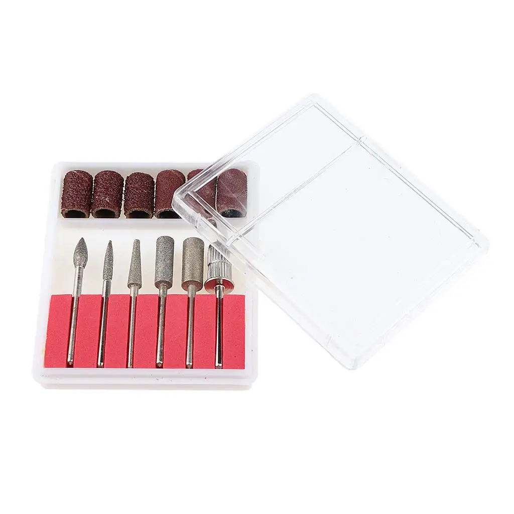 3-4pack 6x Pro Nail Art Kit de lima eléctrica máquina de manicura molienda