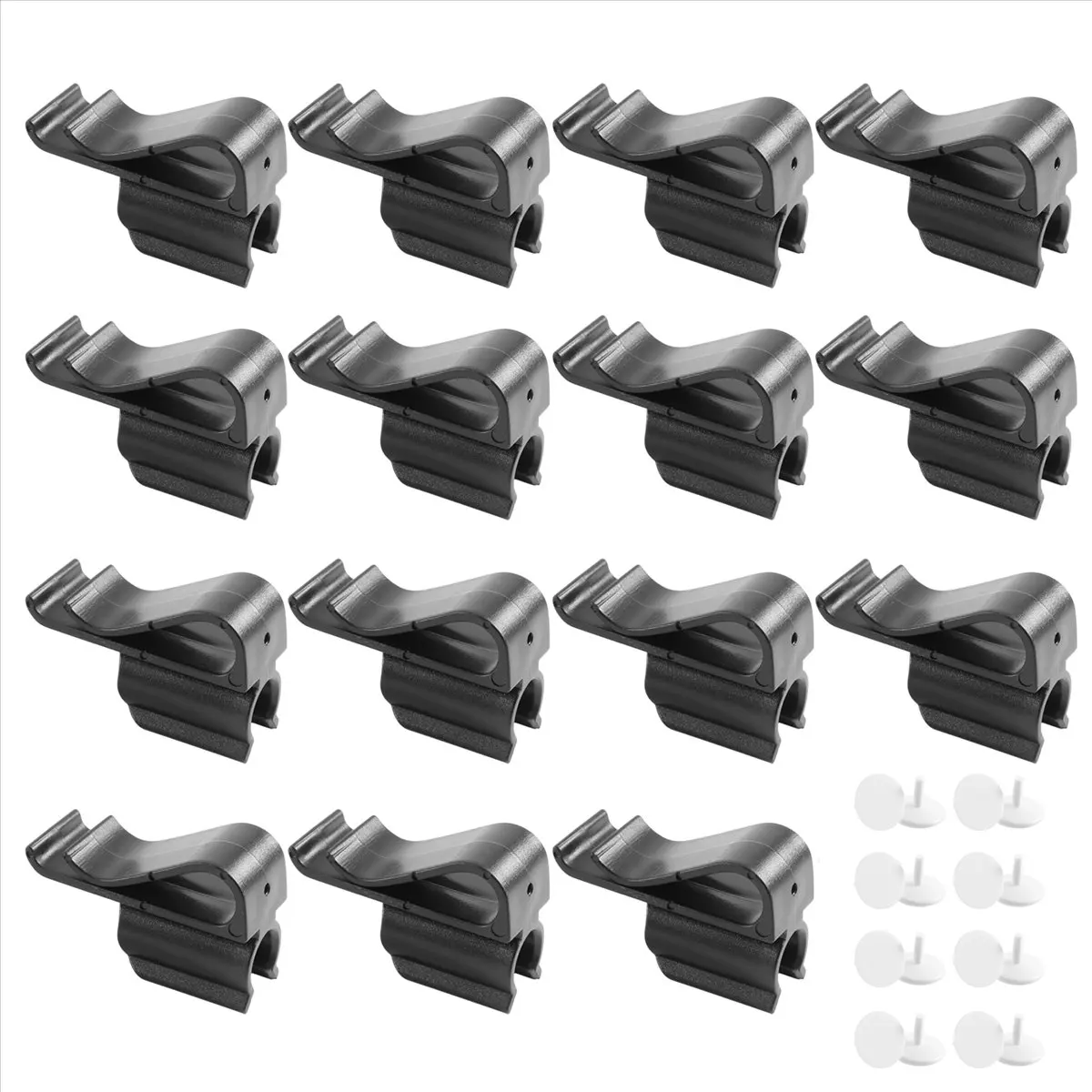 【STOCK】15Pcs Golf Bag Clip on Putter Clamp Holder Putting Organizer Club Ball Marker