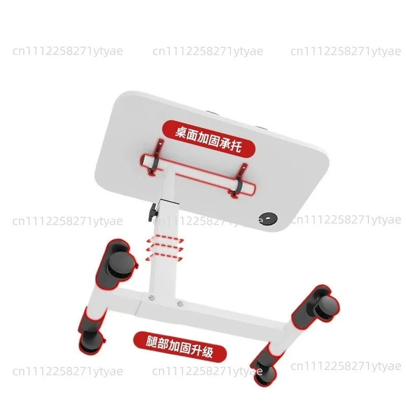Movable Adjustable Foldable Bedside Dining Table Multifunctional Household Side Laptop Desk