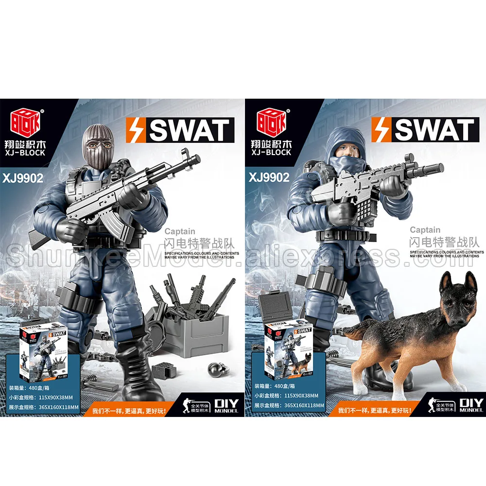 8 pçs chamada de dever militar mini swat soldados figuras armas do exército armas conjuntos modelo blocos de construção bonecas tijolos kit brinquedo menino