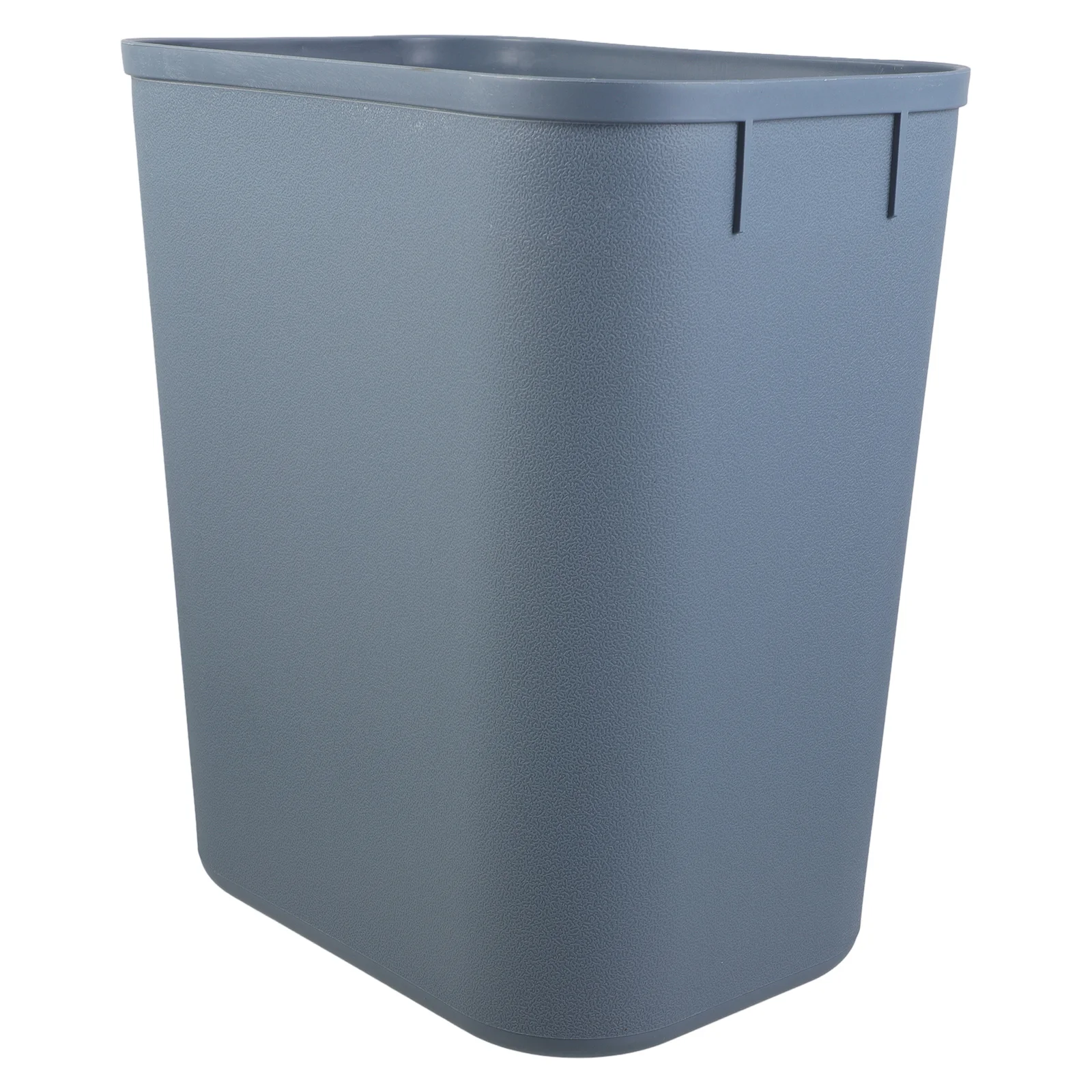 

Small Trash Can Grey Japanese-style Rubbish Bin Large Opening Bedroom Bathroom Hotel Kitchen Garbage Bucket