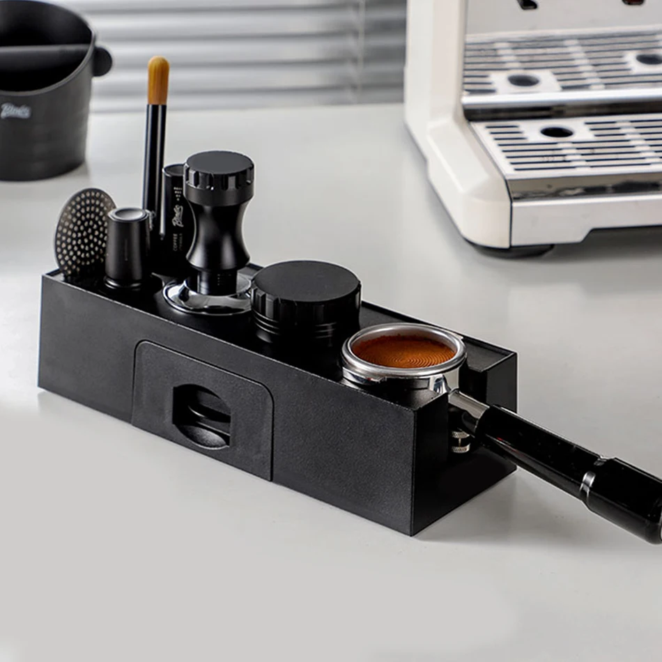 51-58mm ABS Coffee Portafilters Holder Coffee Filter Rack Espresso Tamper Mat Stand Cafe Tools Coffee Accessories for Barista