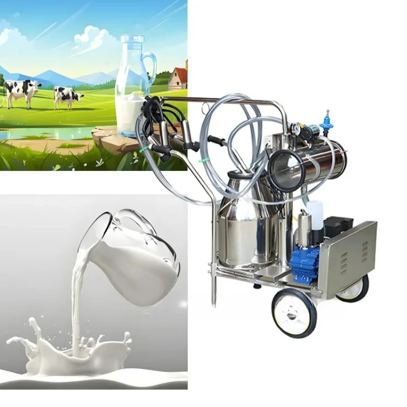 High Performance Battery Operated Milking Machine for Cows with Factory Direct Pricing