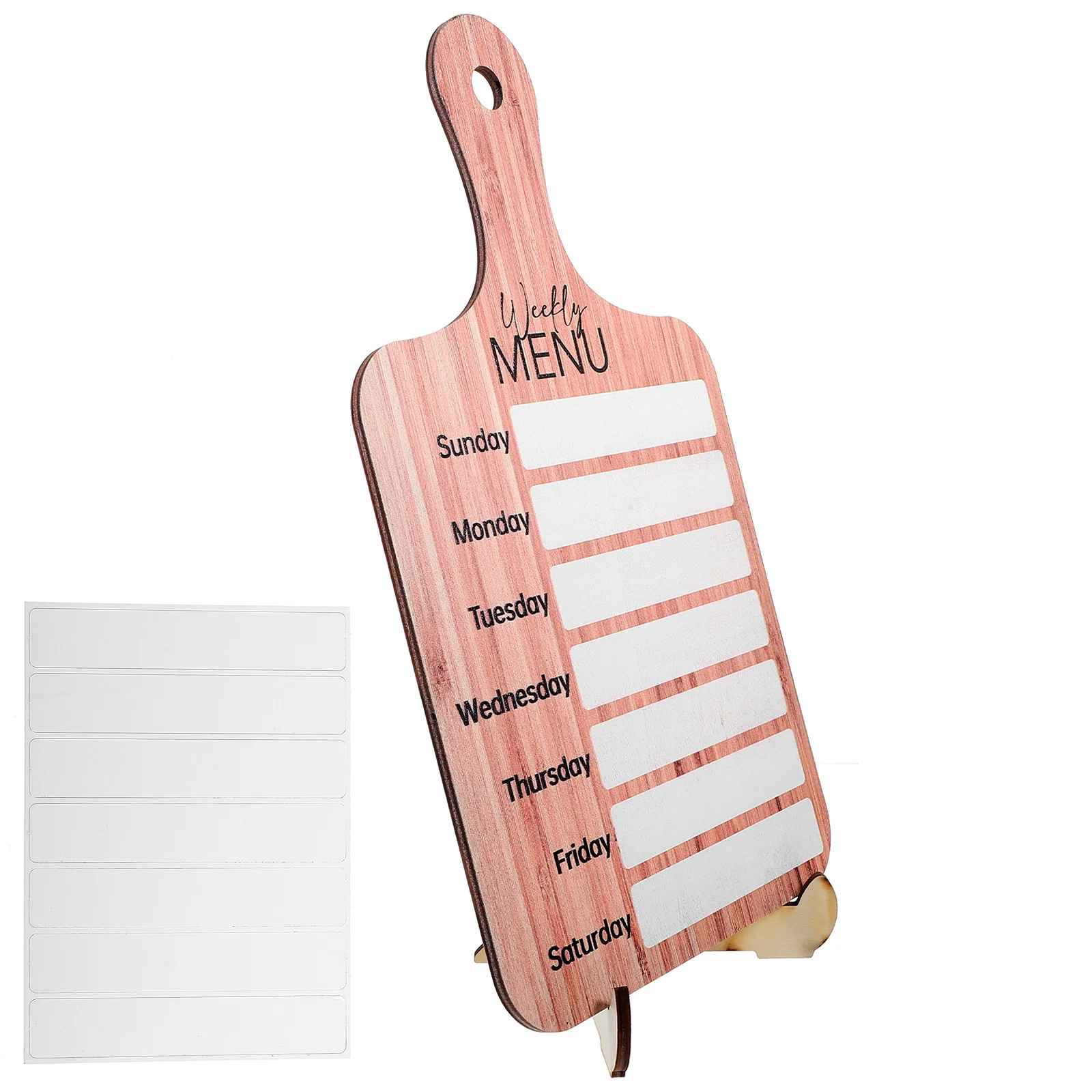 1Set Magnetic Menu Board Fridge Refrigerator Kitchen Meal Planner Dry Erase Writing Board Household Organizer Tool