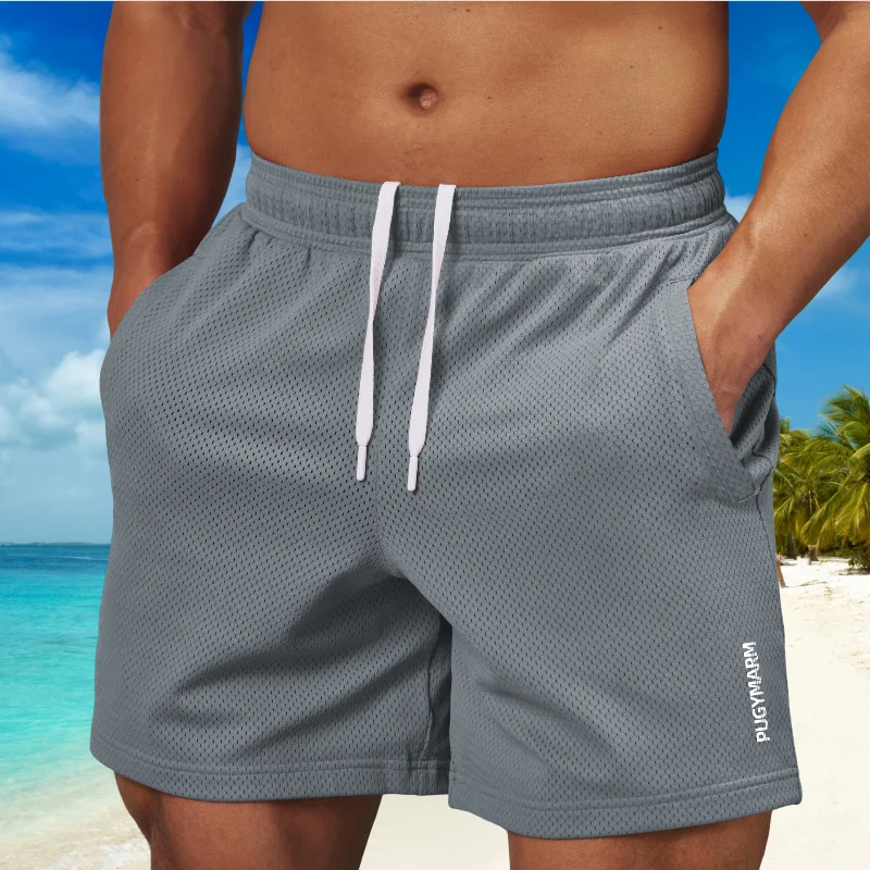 

Men's Summer Shorts Casual Mesh Shorts Homme Oversized Basketball Shorts Sport Fitness Shorts Running Sweatpants Male Clothes