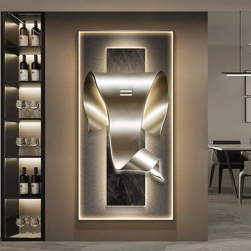 Moderne abstrakte Innendekoration, LED-Wandleuchte, Wohnzimmerleuchte, Küche, Flur, Gang, Esszimmer, Zuhause