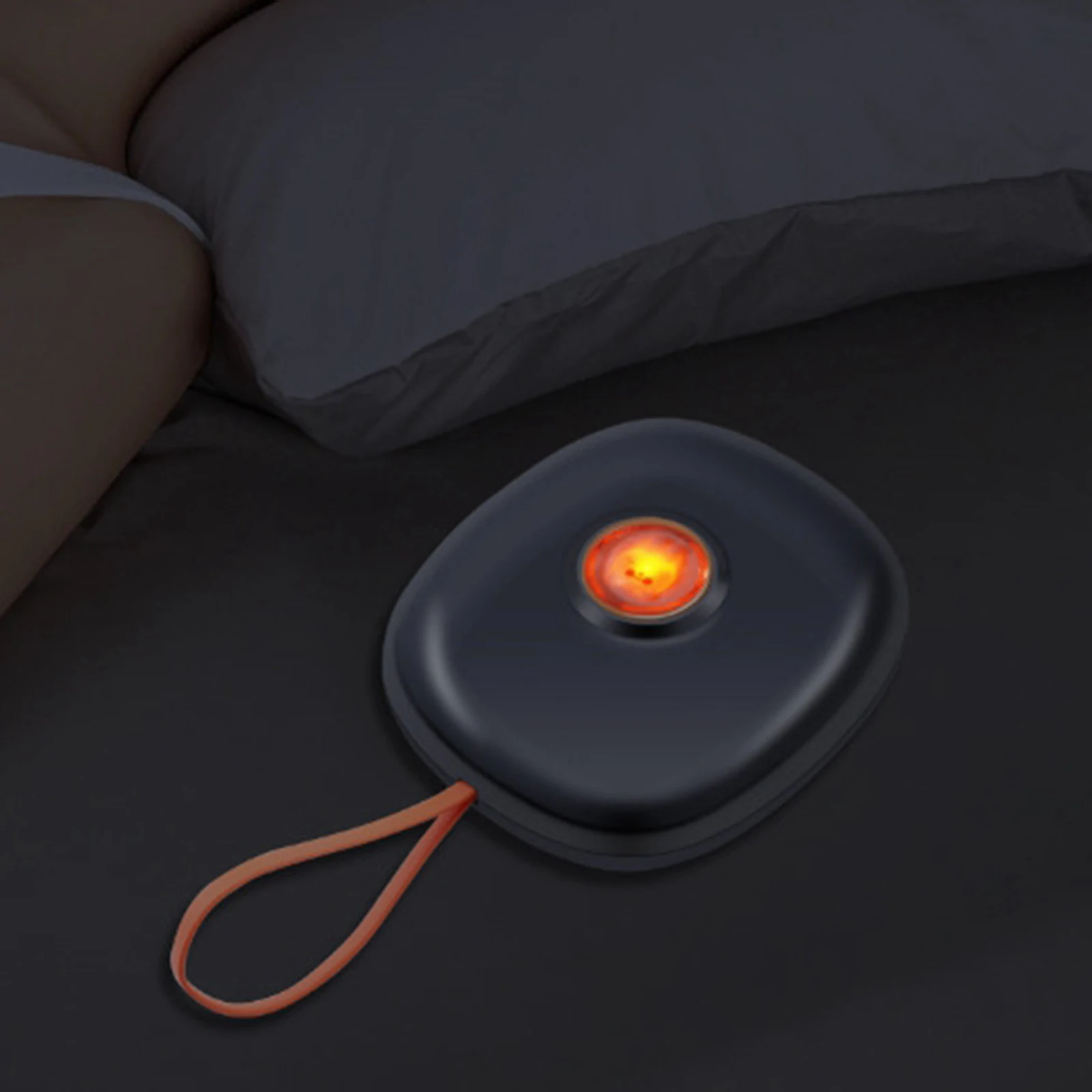Vibrating Alarm Clock under Pillow Adjustable 3 Levels of Vibration Bed Shaker under Pillow Portable for Deaf Hearing Impaired