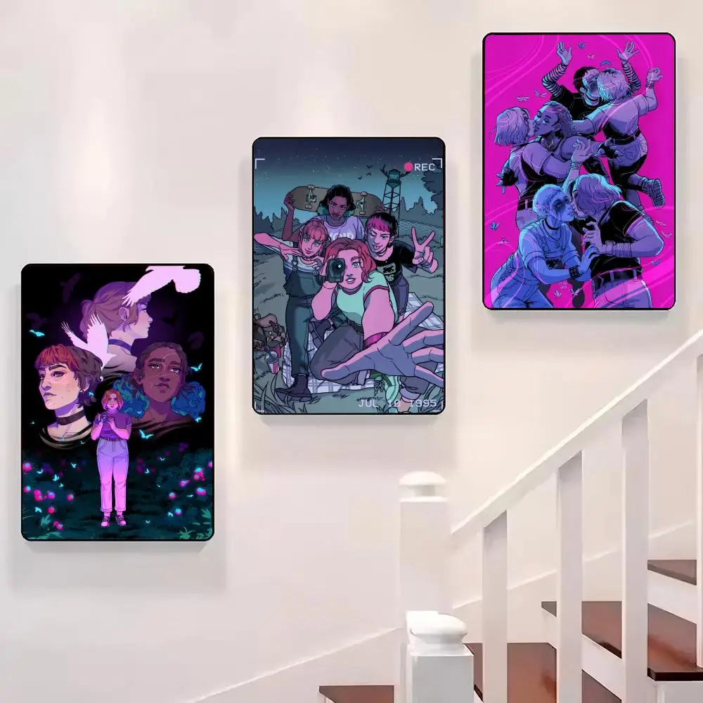 

Game L-Lost Records Bloom Rage Poster Sticky Wall Waterproof Home Living Room Bedroom Bar Aesthetic Decoration Perfect Gift