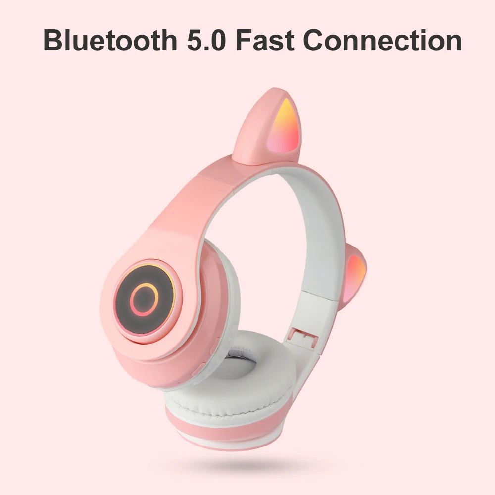 Headphones Wireless Headset Earbuds with Microphosic Foldable 83739