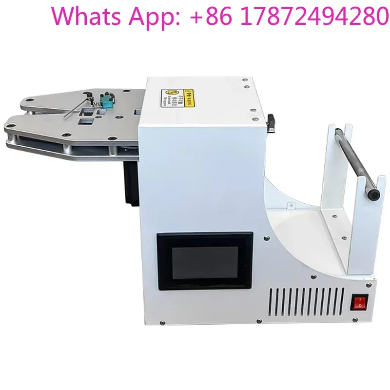 Automatic Gold Wire Sealing Machine for Sealing and Tying Packaging Machine with 2pcs S-shaped Hook and Cutting Tying Wire Blade