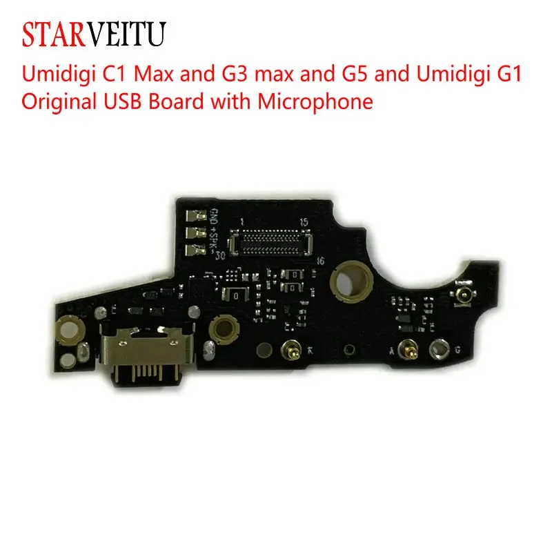 For UMIDIGI C1 Max G5 G1 G3 Max USB Board Microphone Original Charging Dock Connector Charger Circuits Mobile Phone Accessories