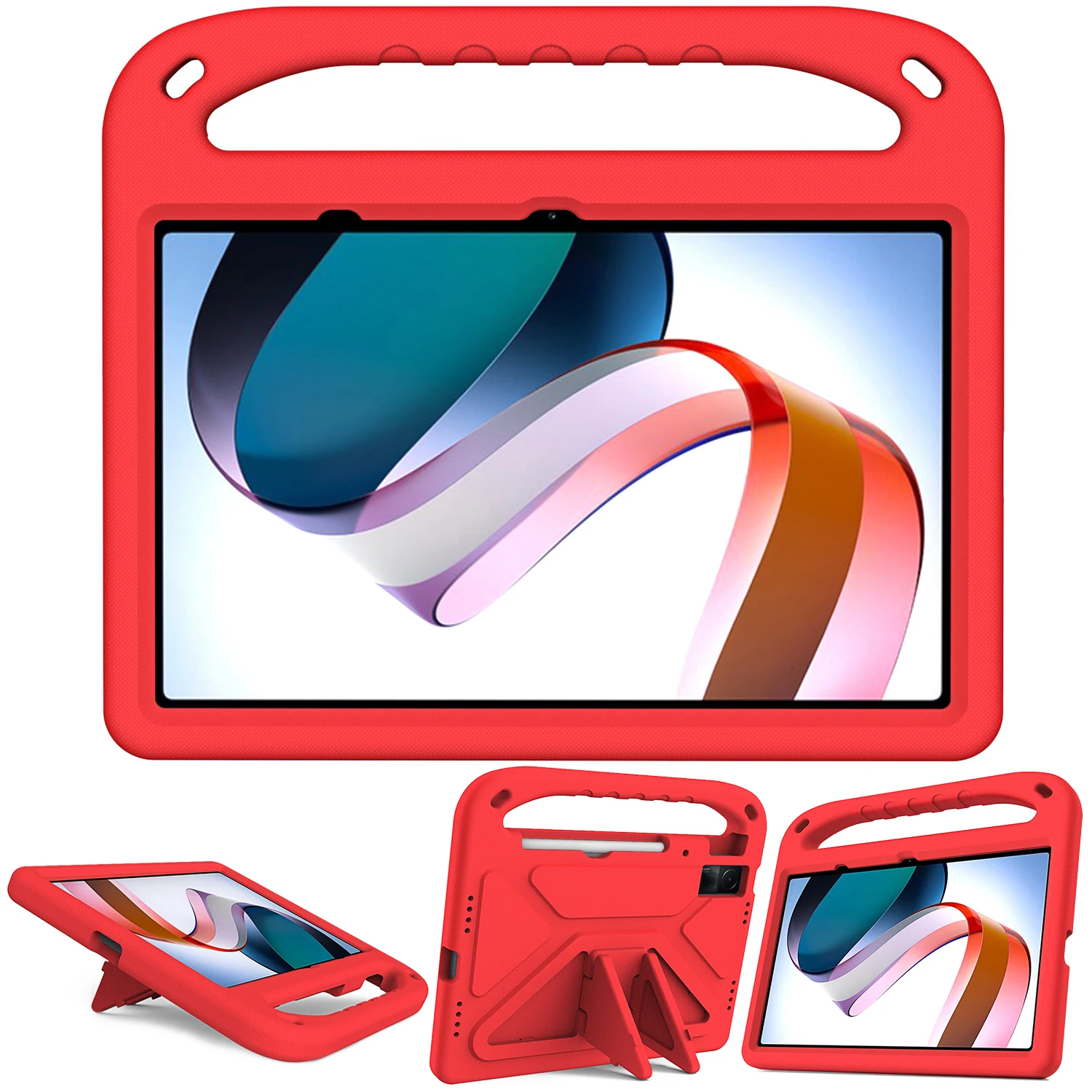 

Tablet EVA Soft Cover For Redmi Pad SE 2023 11" / Redmi Pad SE 8.7" 4G 2024 Tab Shockproof Stand Stand Holder Kids Portable Case