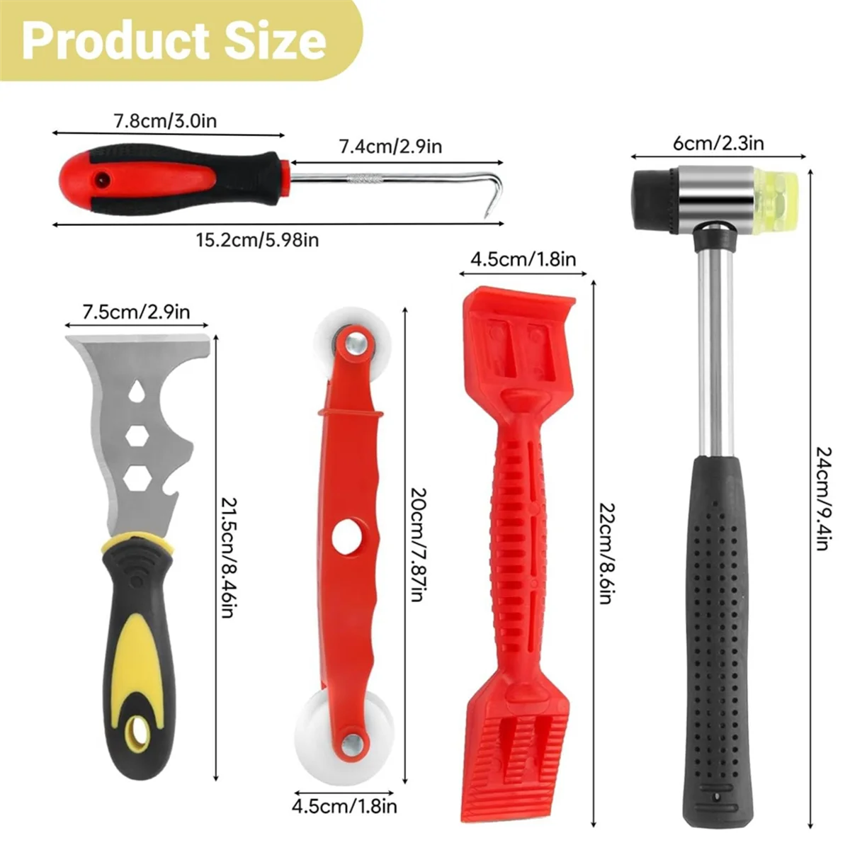 

N84R Набор инструментов для остекления окон, лопатка для остекления бисера, крючок для удаления шин для окон, наборы ручных инструментов для дверей