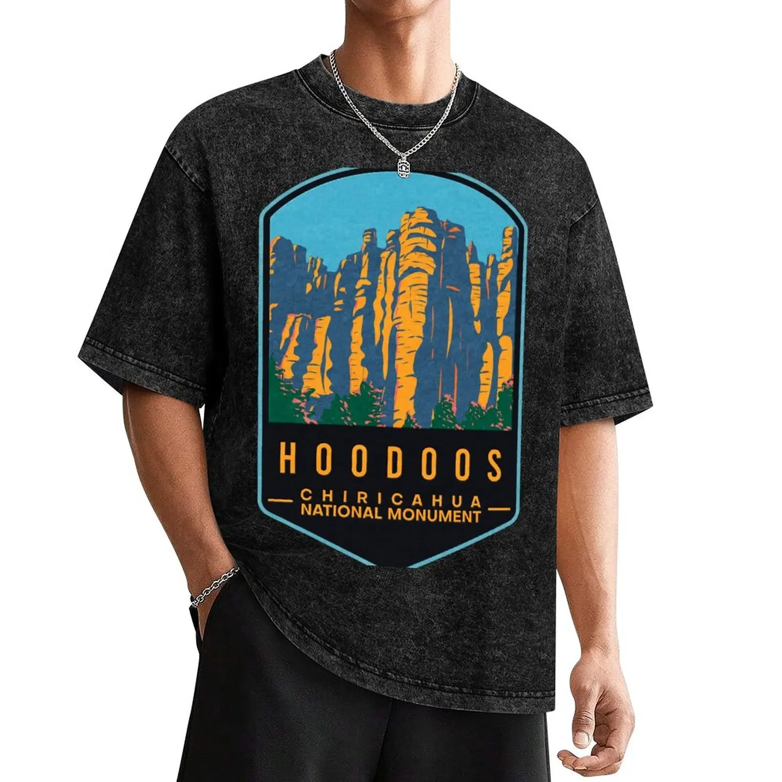 

Hoodoos Chiricahua National Monument T-Shirt anime stuff customizeds customs vintage anime shirt mens graphic t-shirts