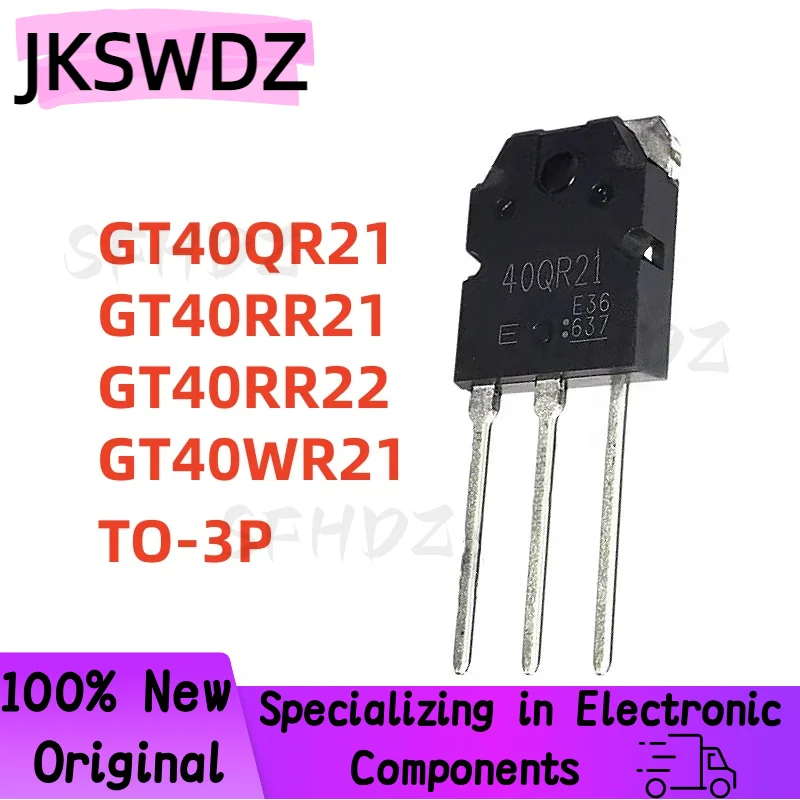 

5PCS 100% New and Quality 40QR21 40RR21 40RR22 40WR21 GT40QR21 GT40RR21 GT40RR22 GT40WR21 TO-3P IGBT power tube