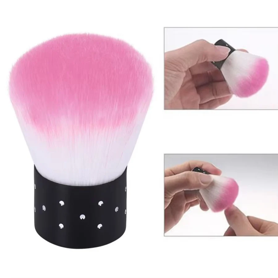 1PC Professionals Nails Art Mushroom Brush Round Paint Gel Dust Cleaning Make Up Brush Manicure Accessories equipment Tools