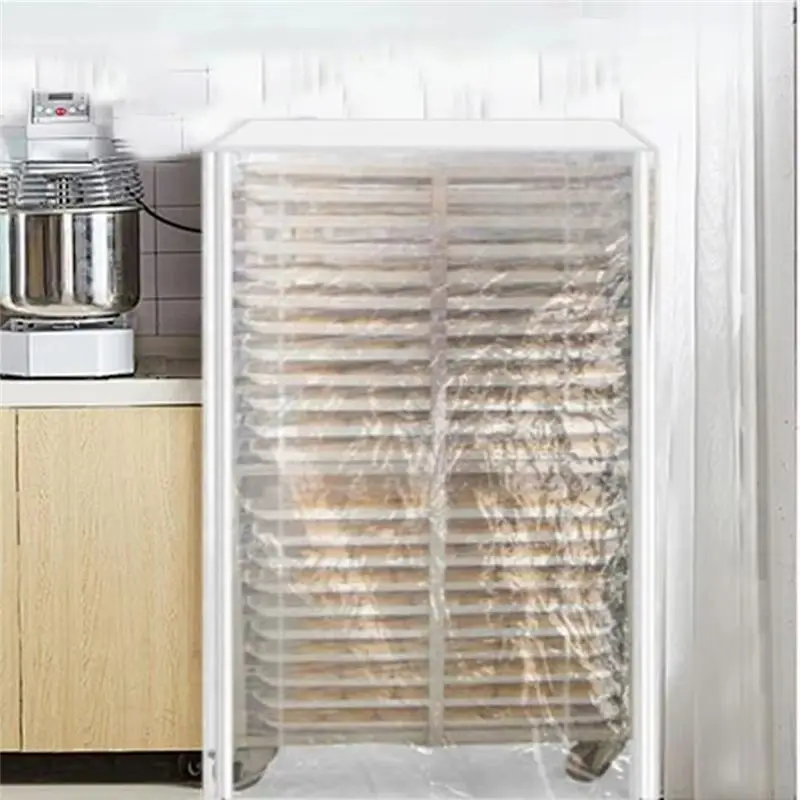 J1UL1N Bun Rack Cover PVC Pizza Rack Cover Waterproof Bread Rack Dust Cover Practical Pan Rack Cover Pizza Dough Rack Cover