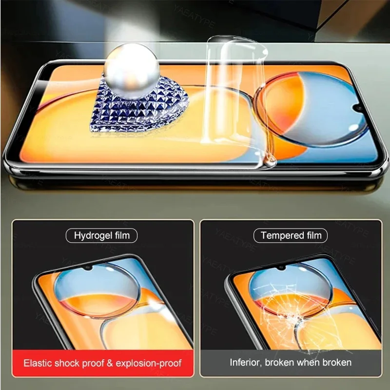 3Pcs Hydrogel Film For Infinix GT 20 Pro Smart 8 Pro Smart 8 Plus Smart 8 lndia Note 40 Pro Screen Protector