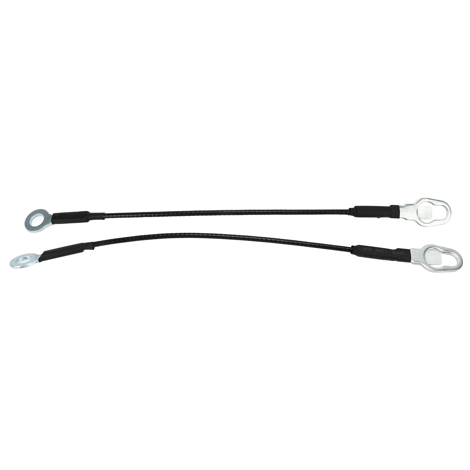 2pcs Tailgate Straps Cable 5L5Z9943053AA Aluminum Alloy Replacement for Ford Ranger Pickup