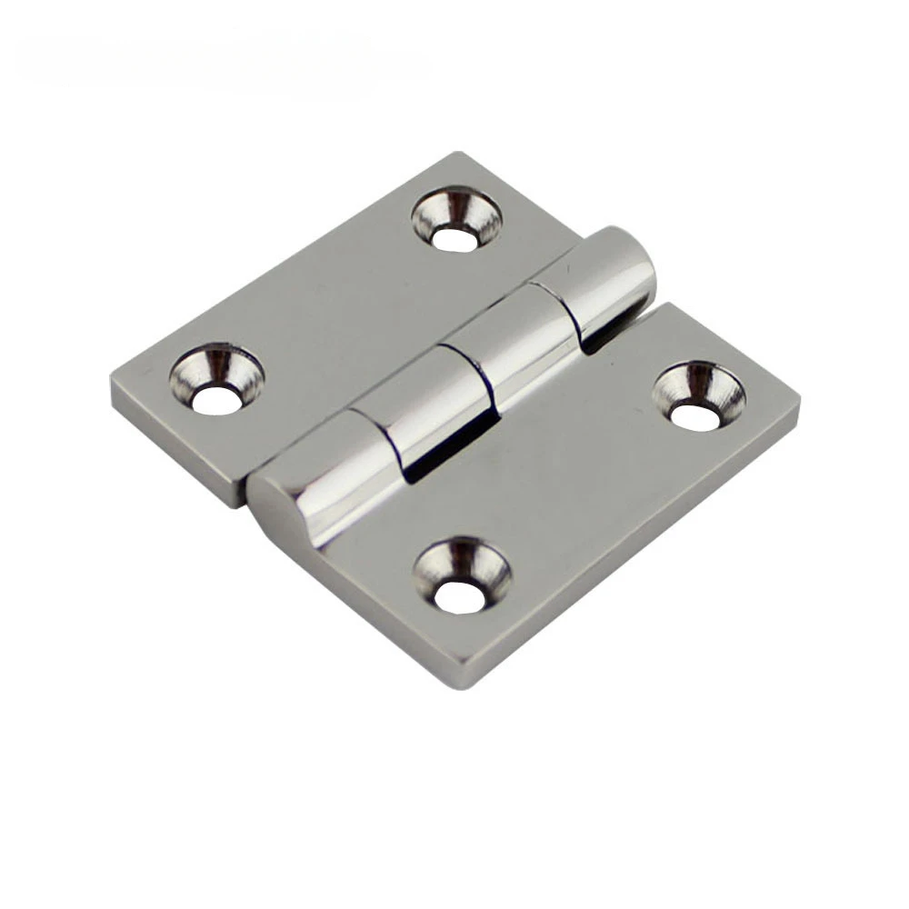 

1PCS Metal Stainless Steel 316 Hinge 38*38 50*50 Thickened Control Cabinet Hinge Yacht Deck Hinge Hinge RV Hinge