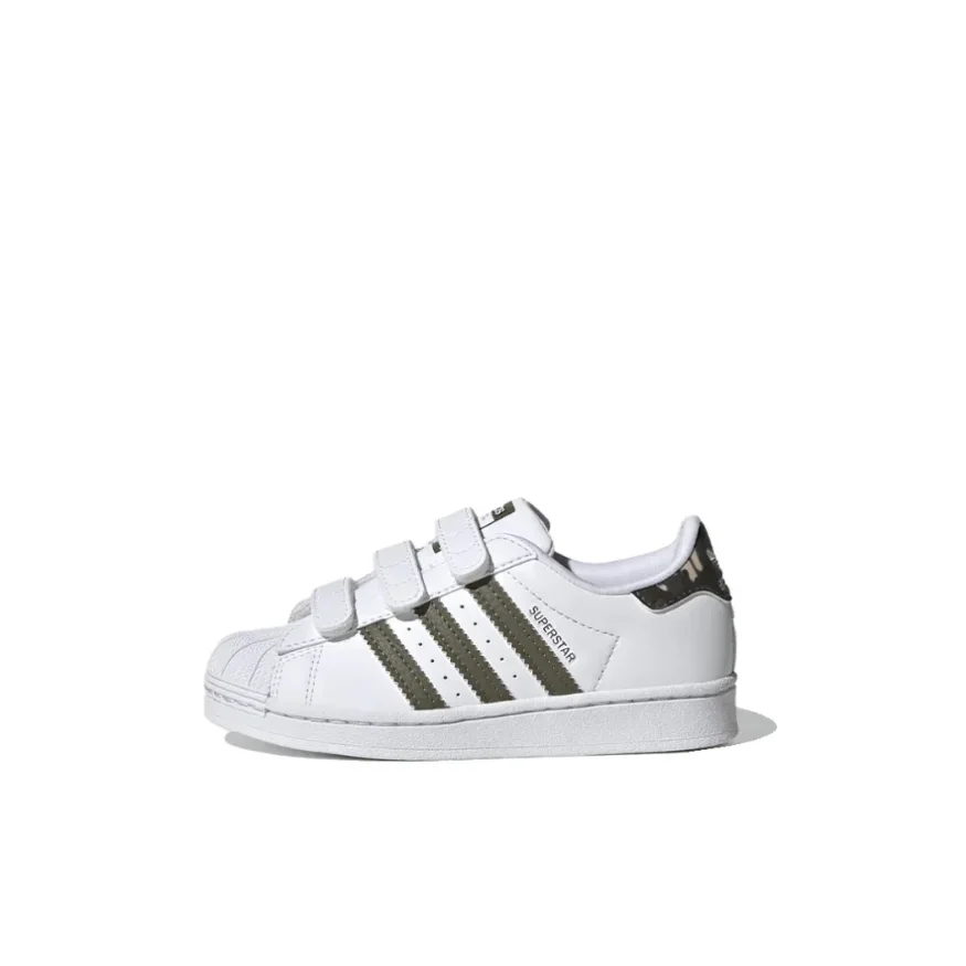 Adidas Originals Zapatos informales bajos, antideslizantes, con absorción de impactos, resistentes al desgaste, cómodos y ligeros, color blanco